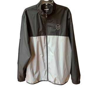 Adidas Gray Golf Windbreaker XL‎